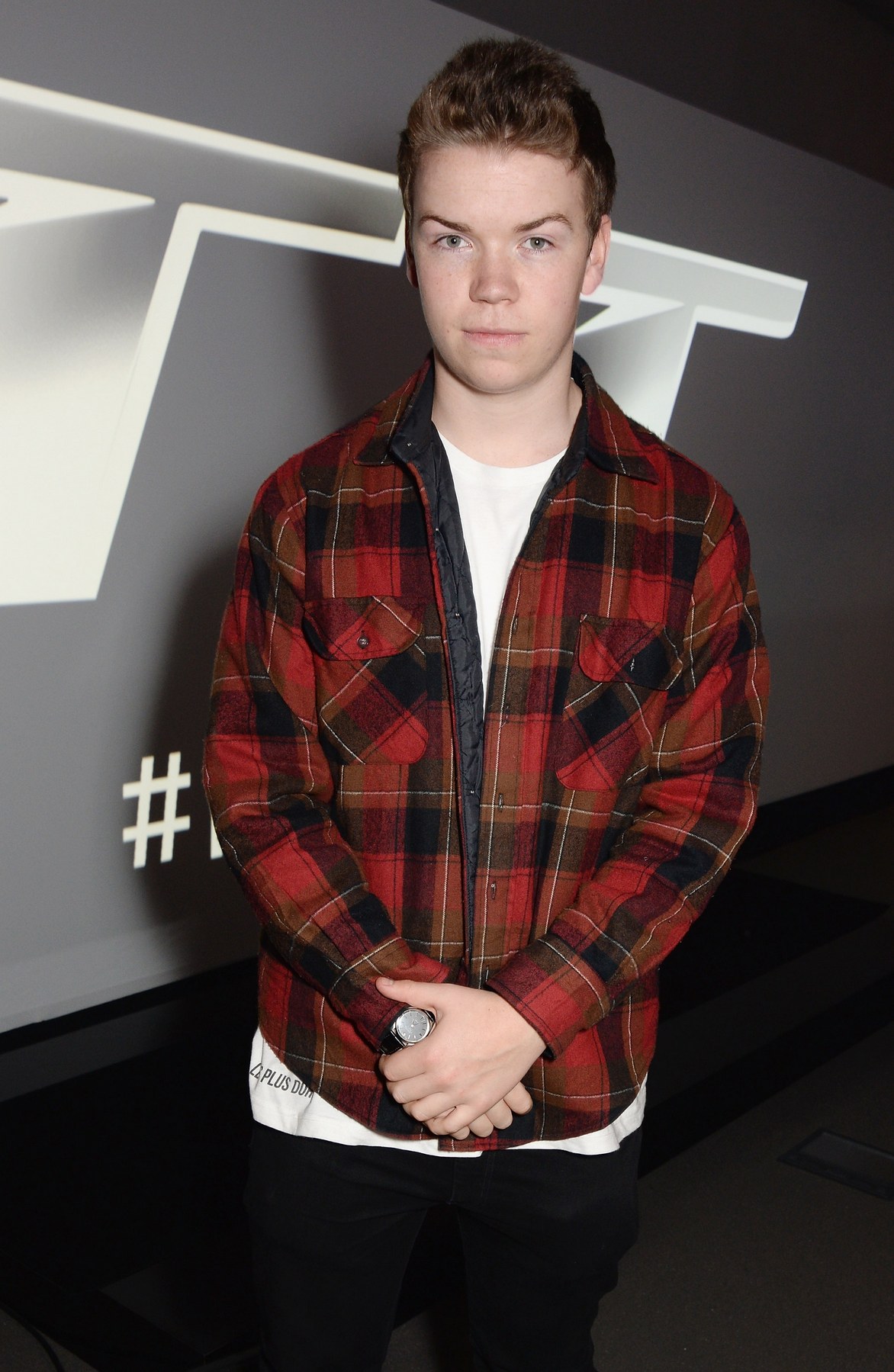 Will Poulter at Audi event