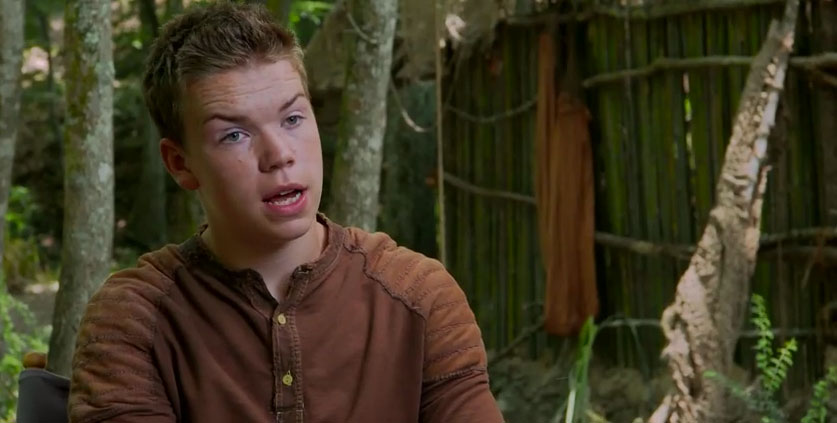 Will Poulter in The Maze Runner featurette