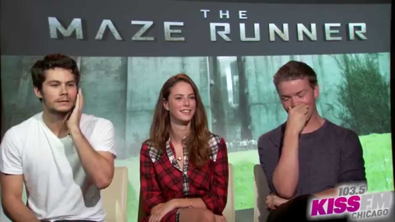 Exclusive Interview - The Maze Runner Cast (2014) HD 